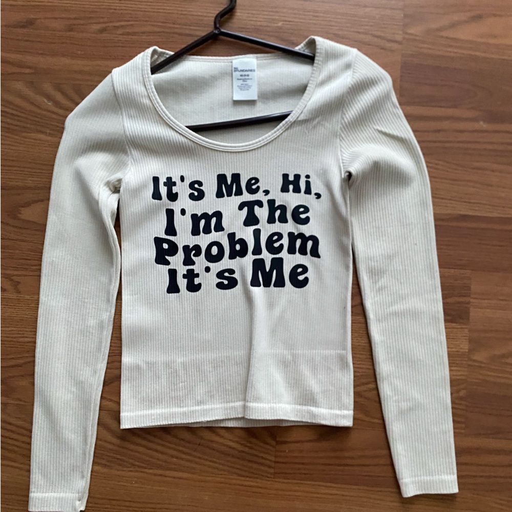 Tight soft long sleeve crop crop top
